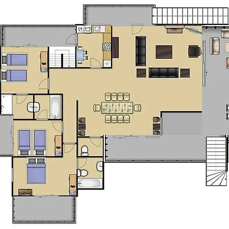 Sleeps 14 Pool Air Con Wifi *
